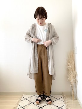 m o m o k aさん（レディース・156cm）の春コーディネート