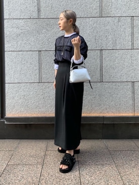 karunaさん（レディース・156cm）の夏コーディネート