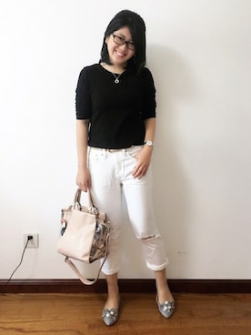 「Parfois（パルフォア）のアイテム」を使った、Candiceさん（レディース・160cm）の春コーディネート