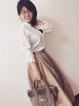 Candiceさん（レディース・160cm）の春コーディネート