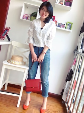 Candiceさん（レディース・160cm）の春コーディネート