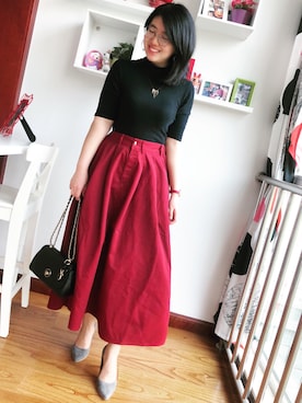 Candiceさん（レディース・160cm）の春コーディネート