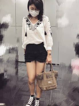 Candiceさん（レディース・160cm）の秋コーディネート