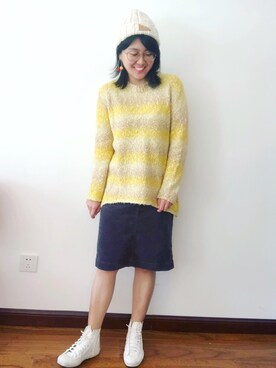 Candiceさん（レディース・160cm）の冬コーディネート