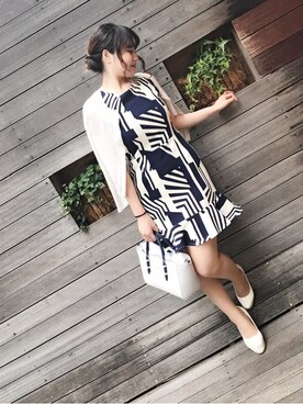 「oneway glamorous（ワンウェイグラマラス）のアイテム」を使った、1998さん（レディース・160cm）の夏コーディネート