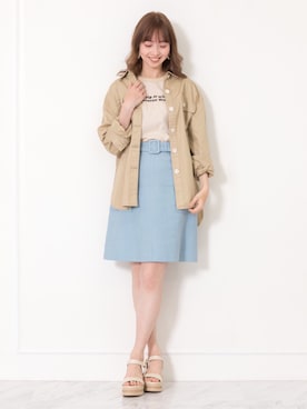 alisa_jsさん（レディース・163cm）の春コーディネート