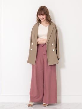 alisa_jsさん（レディース・163cm）の春コーディネート