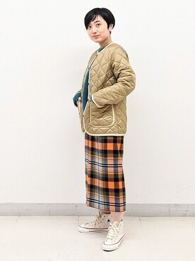 LAVENHAM(ラベンハム)の「【SHIPS別注】〈手洗い可能〉LAVENHAM 楽天市場店 ラベンハム クルーネックジャケット LAMP ノーカラージャケット