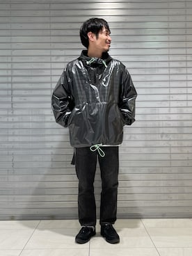 「URBAN RESEARCH（アーバンリサーチ）のアイテム（ジャケット/アウター、その他）」を使った、冷牟田 誠さん（メンズ・165cm）の春コーディネート