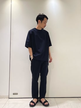 冷牟田 誠さん（メンズ・165cm）の春コーディネート