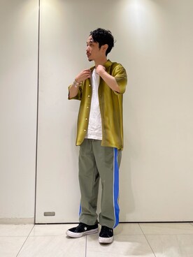 冷牟田 誠さん(メンズ・165cm)の春コーディネート