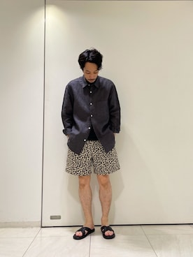 冷牟田 誠さん(メンズ・165cm)の夏コーディネート