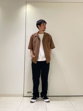 冷牟田 誠さん(メンズ・165cm)の夏コーディネート