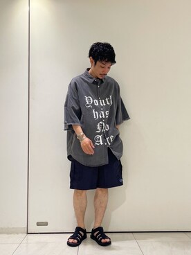 冷牟田 誠さん（メンズ・165cm）の夏コーディネート