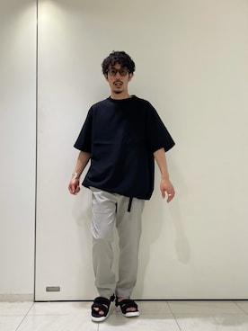 冷牟田 誠さん（メンズ・165cm）の夏コーディネート