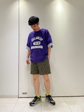 冷牟田 誠さん（メンズ・165cm）の夏コーディネート