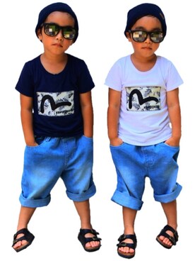 sayanさん(キッズ・100cm)の夏コーディネート