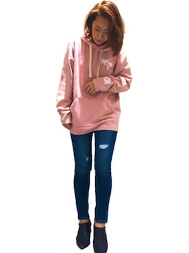 「GRL（グレイル）のアイテム（ブーティ）」を使った、sayanさん（レディース・157cm）の秋コーディネート