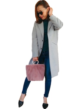 sayanさん(レディース・157cm)の冬コーディネート