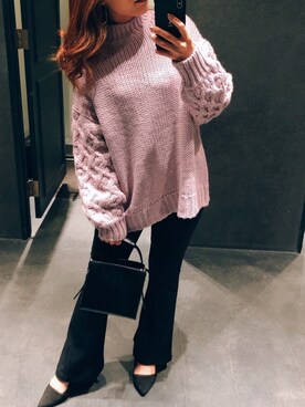 sayanさん（レディース・157cm）の冬コーディネート