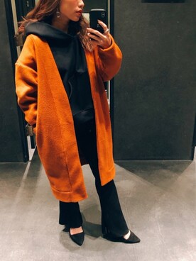 sayanさん（レディース・157cm）の冬コーディネート