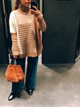 sayanさん（レディース・157cm）の冬コーディネート