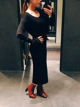 sayanさん（レディース・157cm）の冬コーディネート