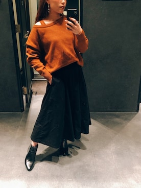 sayanさん（レディース・157cm）の冬コーディネート