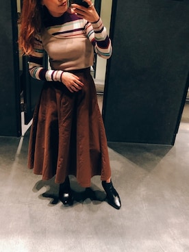 sayanさん（レディース・157cm）の冬コーディネート