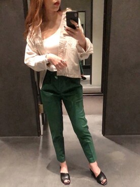 sayanさん（レディース・157cm）の春コーディネート