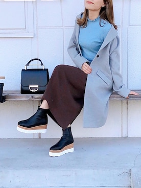 sayanさん(レディース・157cm)の冬コーディネート