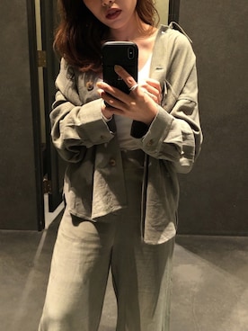 sayanさん（レディース・157cm）の春コーディネート