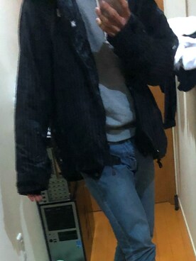 「HELLY HANSEN（ヘリーハンセン）のアイテム（その他アウター）」を使った、アクアリウムさん（メンズ・165cm）の冬コーディネート