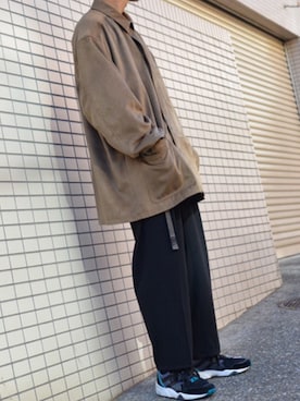 「ハイテクスニーカー」｜kouheiさん（メンズ・170cm・20代）の冬コーディネート