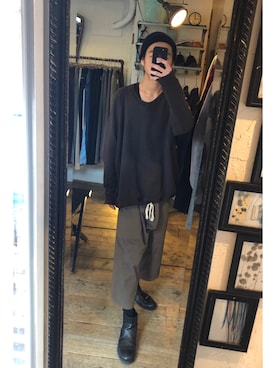 「O project（オープロジェクト）のアイテム（パンツ）」を使った、kouheiさん（メンズ・170cm）の春コーディネート