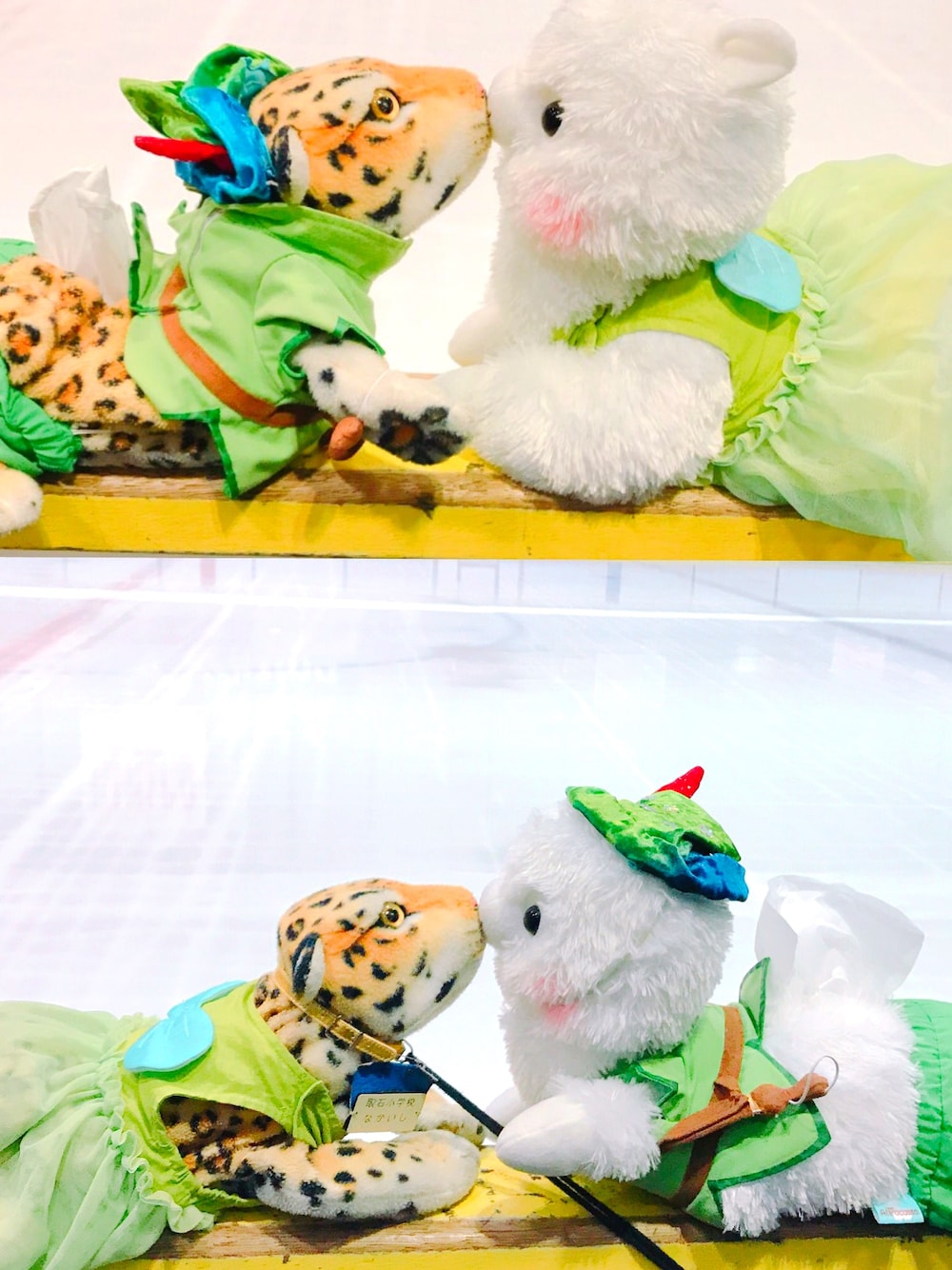 「ディズニー、ティッシュケ―ス、動物、ピーターパン、ティンカーベル」｜「古着のアイテム（ママ＆ベビー、グリーン系）」を使った、Nicoさん（レディース・159cm）の冬コーディネートの1枚目の写真