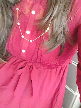 「Honeys（ハニーズ）のアイテム（アクセサリー）」を使った、桜李さん（レディース・158cm）の夏コーディネート