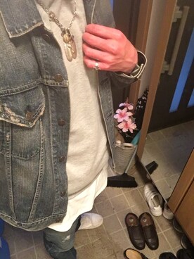「ドラフトリーバイス」｜「アイテム（アクセサリー）」を使った、Nissyanさん（メンズ・180cm）の冬コーディネート
