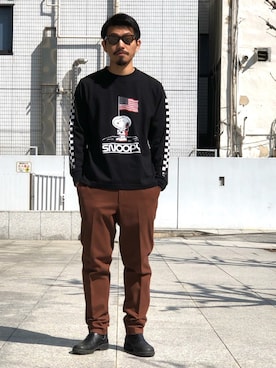 「USA」｜「アイテム（ブーツ）」を使った、masaさん（メンズ・173cm）の春コーディネート