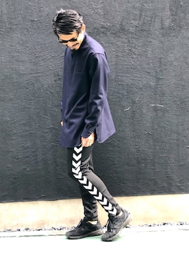 「BASECONTROL（ベースコントロール）のアイテム（パンツ）」を使った、masaさん（メンズ・173cm）の春コーディネート