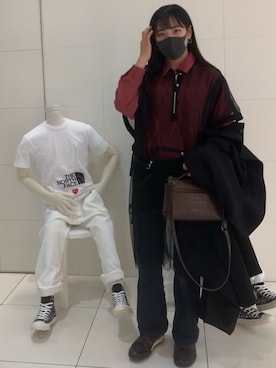 「美術館」｜さちゃさん（レディース・166cm）の春コーディネート