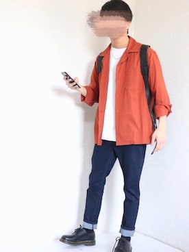 「osharewalker（オシャレウォーカー）のアイテム（バッグ）」を使った、［SHOW］さん（メンズ・154cm）の春コーディネート