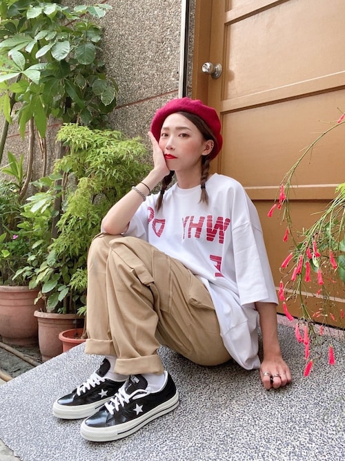 Alice 앨리스 Converseのスニーカーを使ったコーディネート Wear