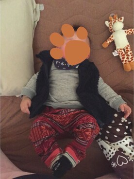 たそじゅんさん（キッズ・70cm）の春コーディネート