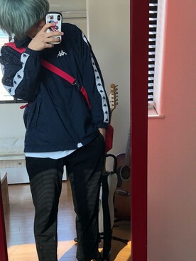 「Rodeo Crowns（ロデオクラウンズ）のアイテム（バッグ）」を使った、kill__me___babyさん（メンズ・175cm）の秋コーディネート