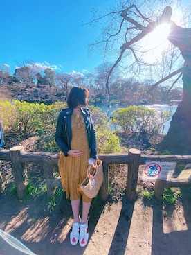 li.lian.Dさん（レディース・158cm）の春コーディネート