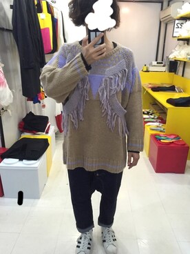 「アイテム（PC・スマホグッズ/家電）」を使った、カンディさん（メンズ・166cm・20代）の秋コーディネート