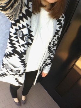 「aveil（アベイル）のアイテム（パンツ）」を使った、うさみみ❥さん（レディース・161cm）の春コーディネート