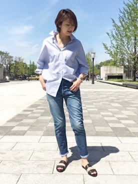 「Deuxieme Classe(Deuxieme Classe)」｜AYAさん（レディース・163cm）の春コーディネート