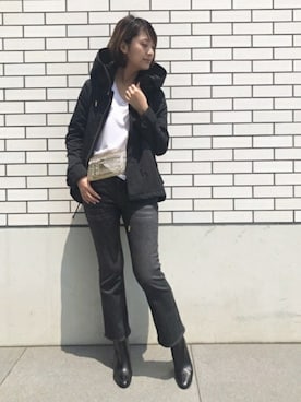 「6397（シックススリーナインセブン）のアイテム」を使った、AYAさん（レディース・163cm）の秋コーディネート